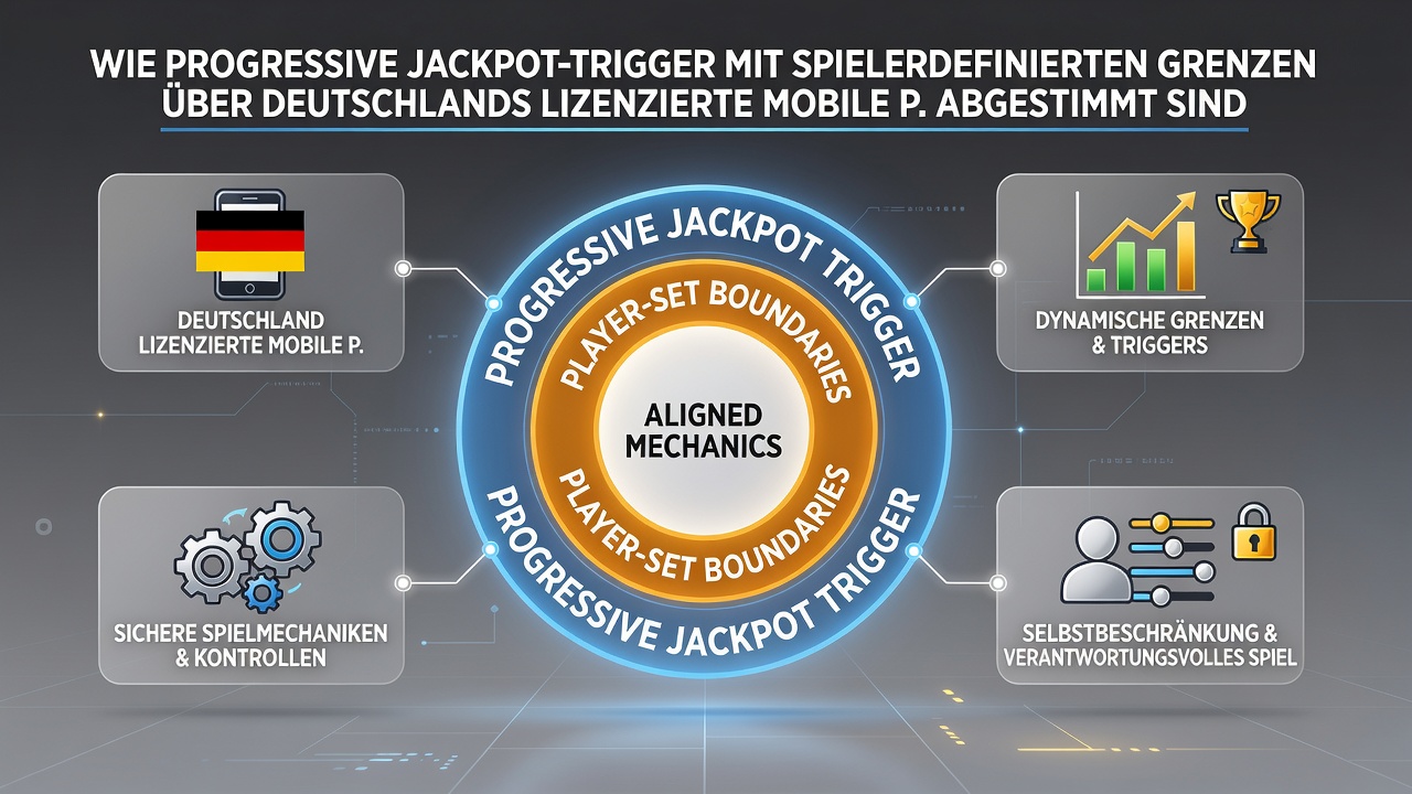 Schnittstelle zur Einstellung von Limits und Jackpot-Überwachung in einer deutschen Casino-App