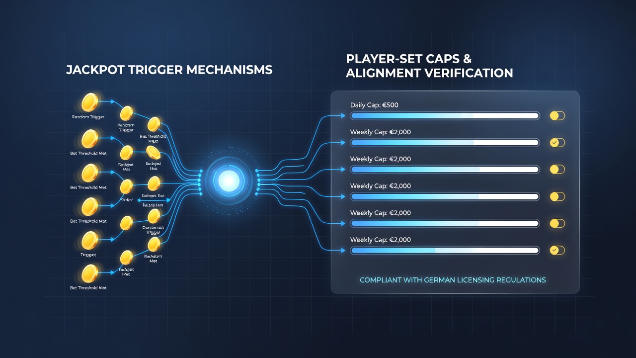 Visualisierung der Datenflüsse zwischen Limit-Modulen und Jackpot-Systemen in deutschen Casino-Apps