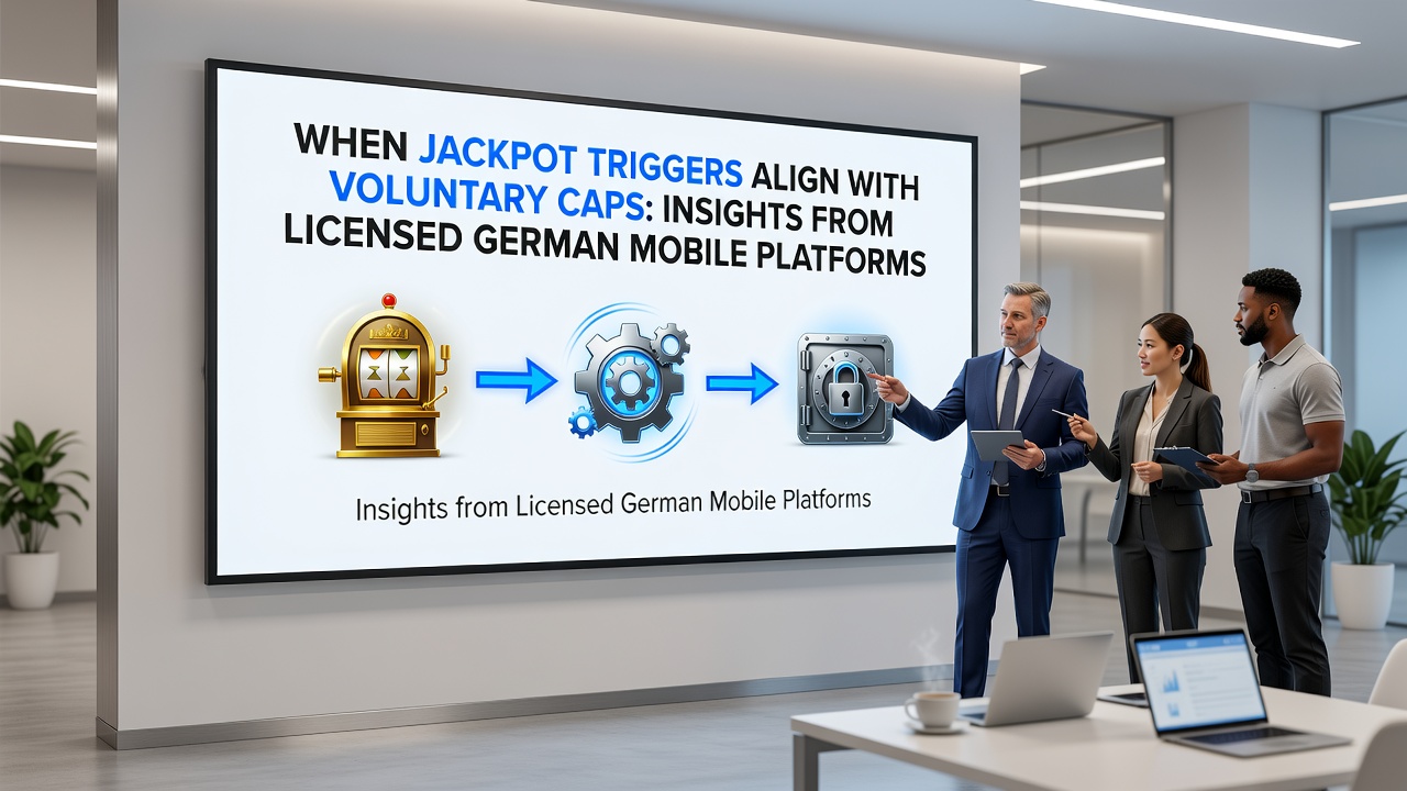 Darstellung der Synchronisation von Jackpot-Mechanismen und Spielerschutz-Tools in mobilen Anwendungen